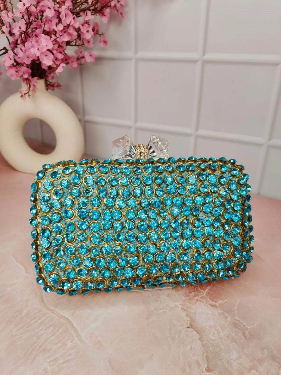 Oval Women Clutch