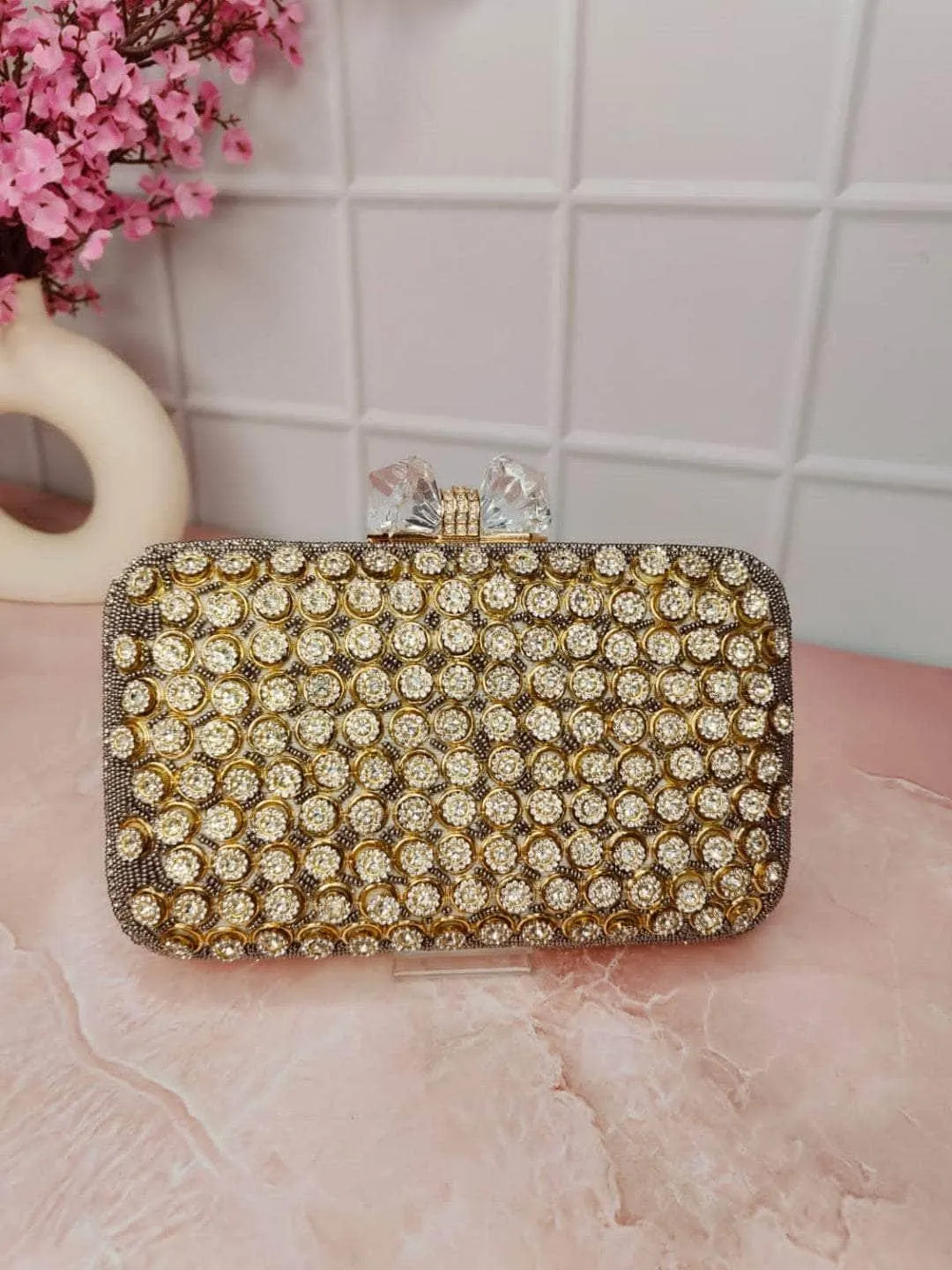 Oval Women Clutch