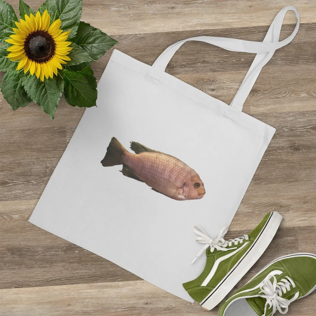 Peach Fish Tote Bag