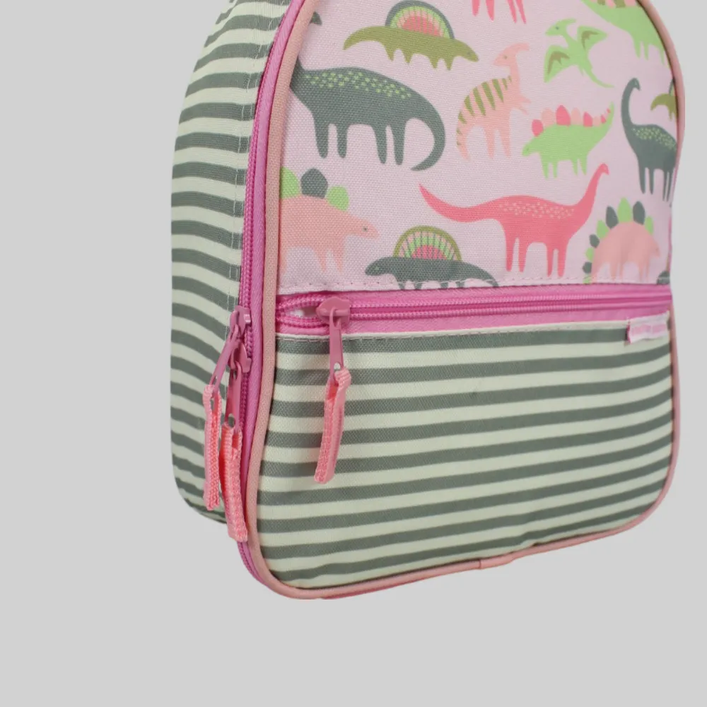 Pinkish Dinos Lunch Bag