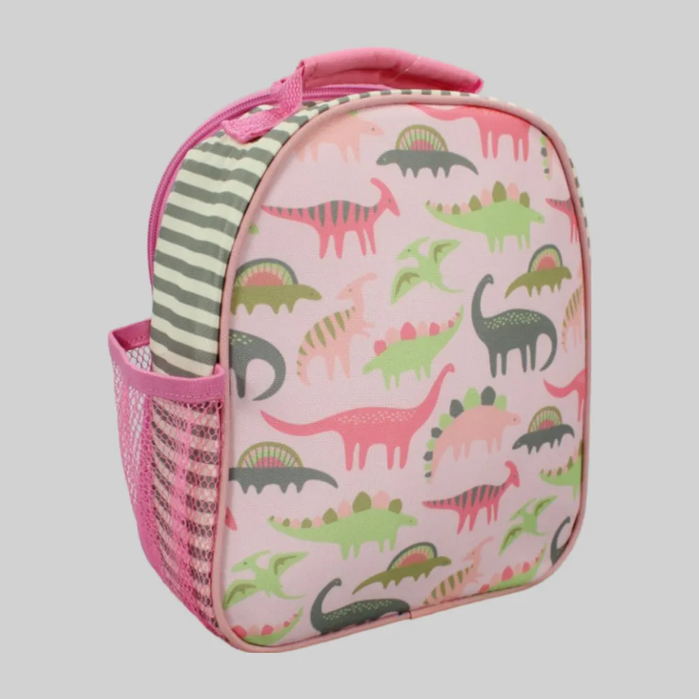 Pinkish Dinos Lunch Bag