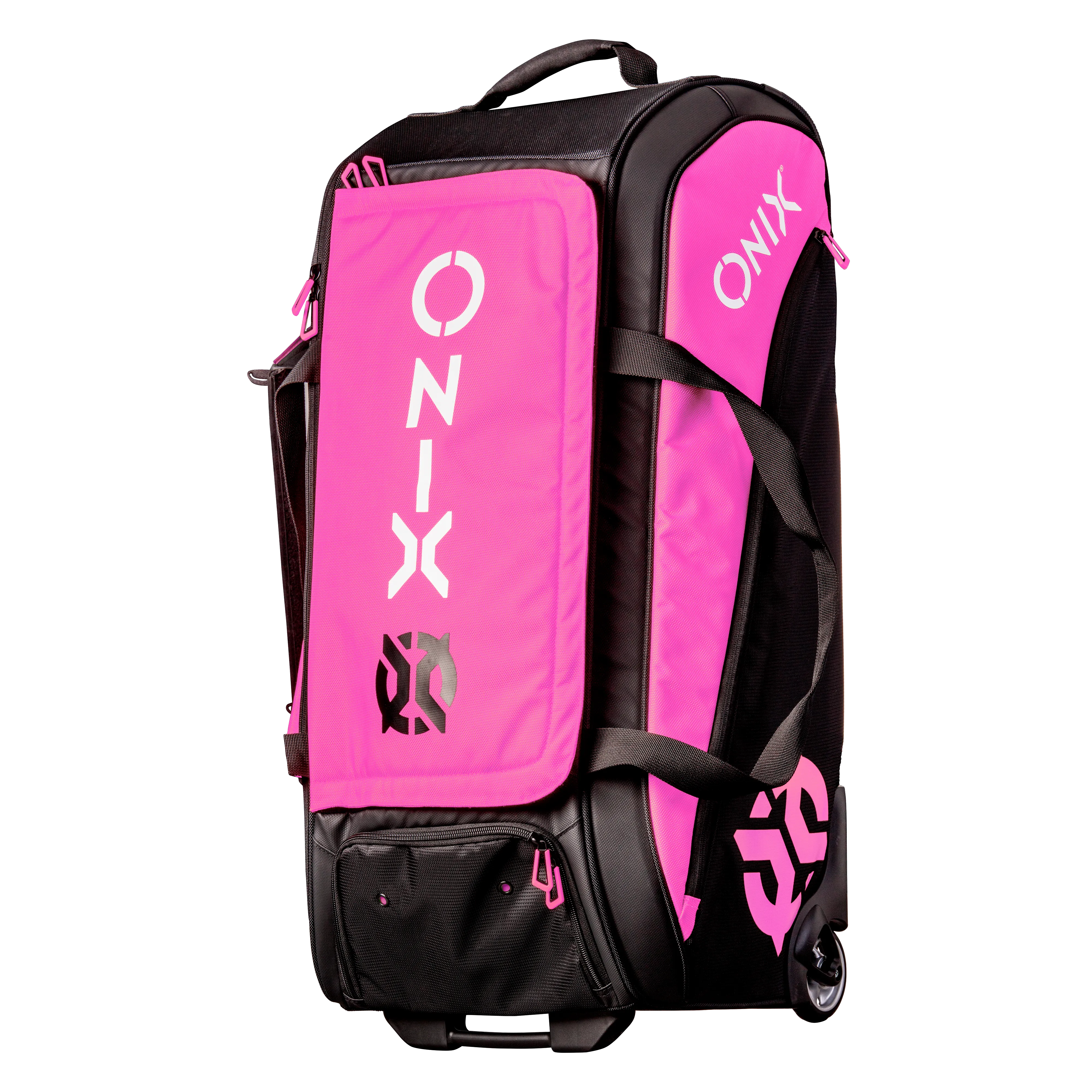 Pro Team Pink Wheeled Duffel Bag