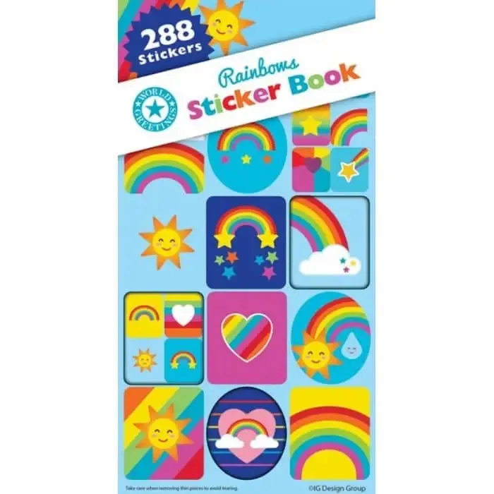 Rainbow Sticker Book WEB5924