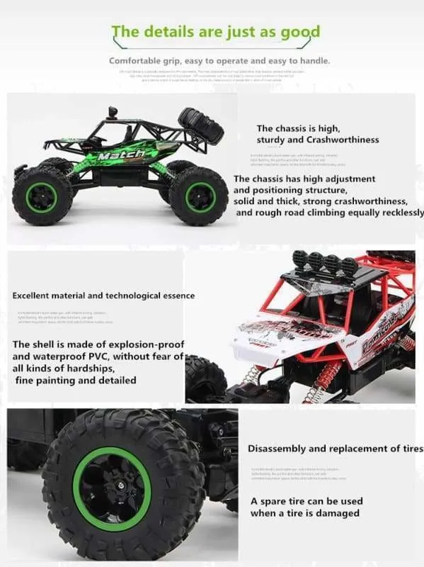 Remote Control Rock Crawler Just For You