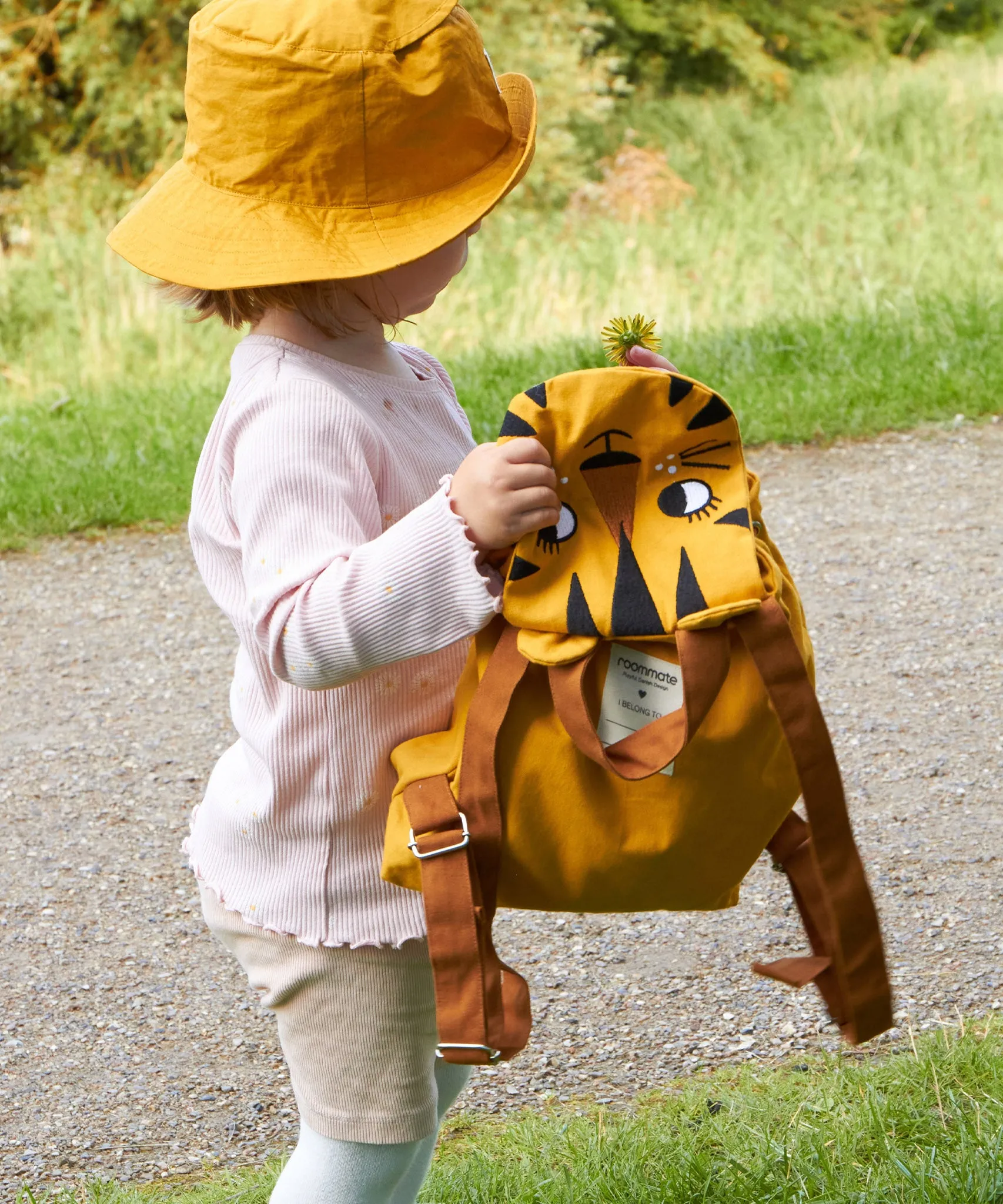 Roommate Kids Canvas Backpack - Tiger