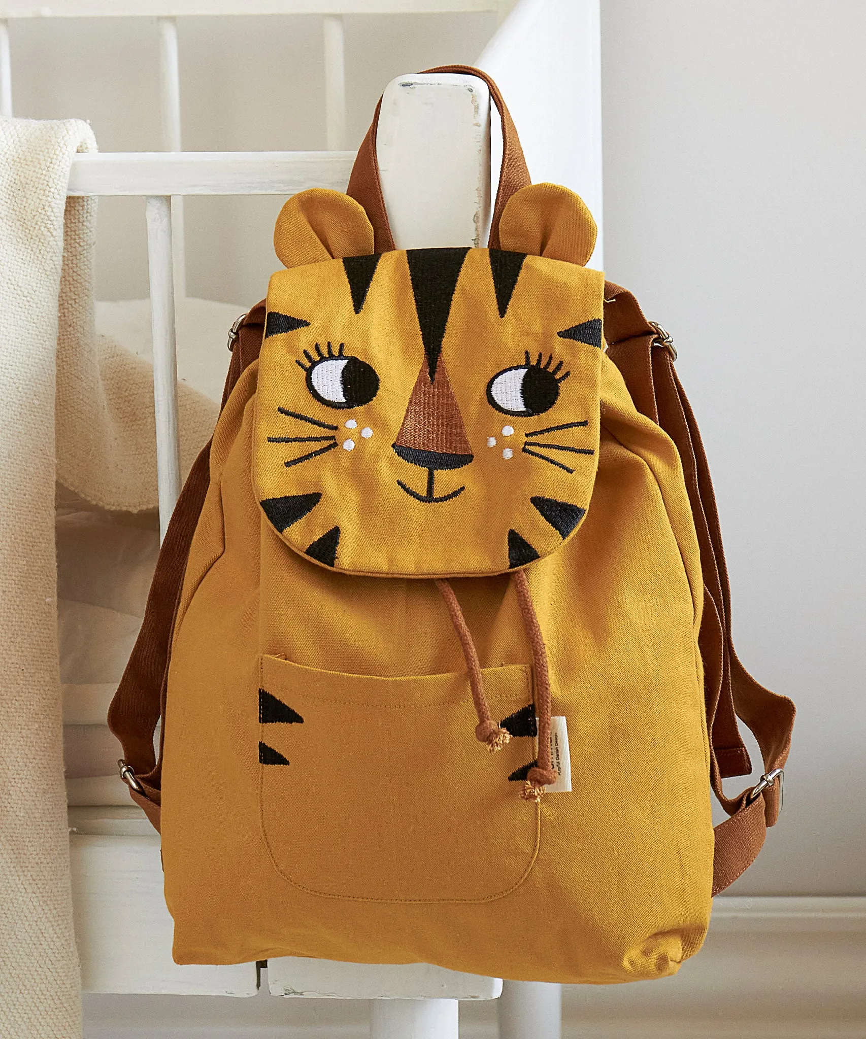 Roommate Kids Canvas Backpack - Tiger