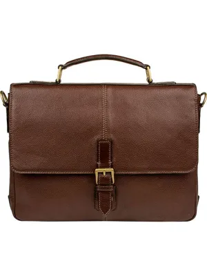 Scully Leather Ranchero Workbag Chocolate