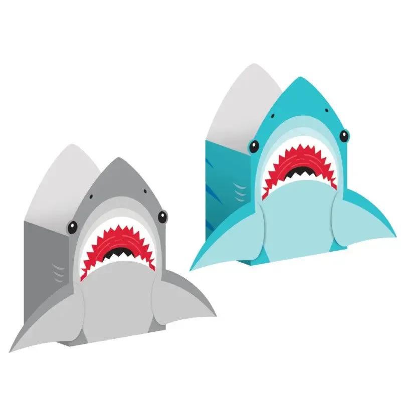 Shark Party Treat Bags - 8 Pkt