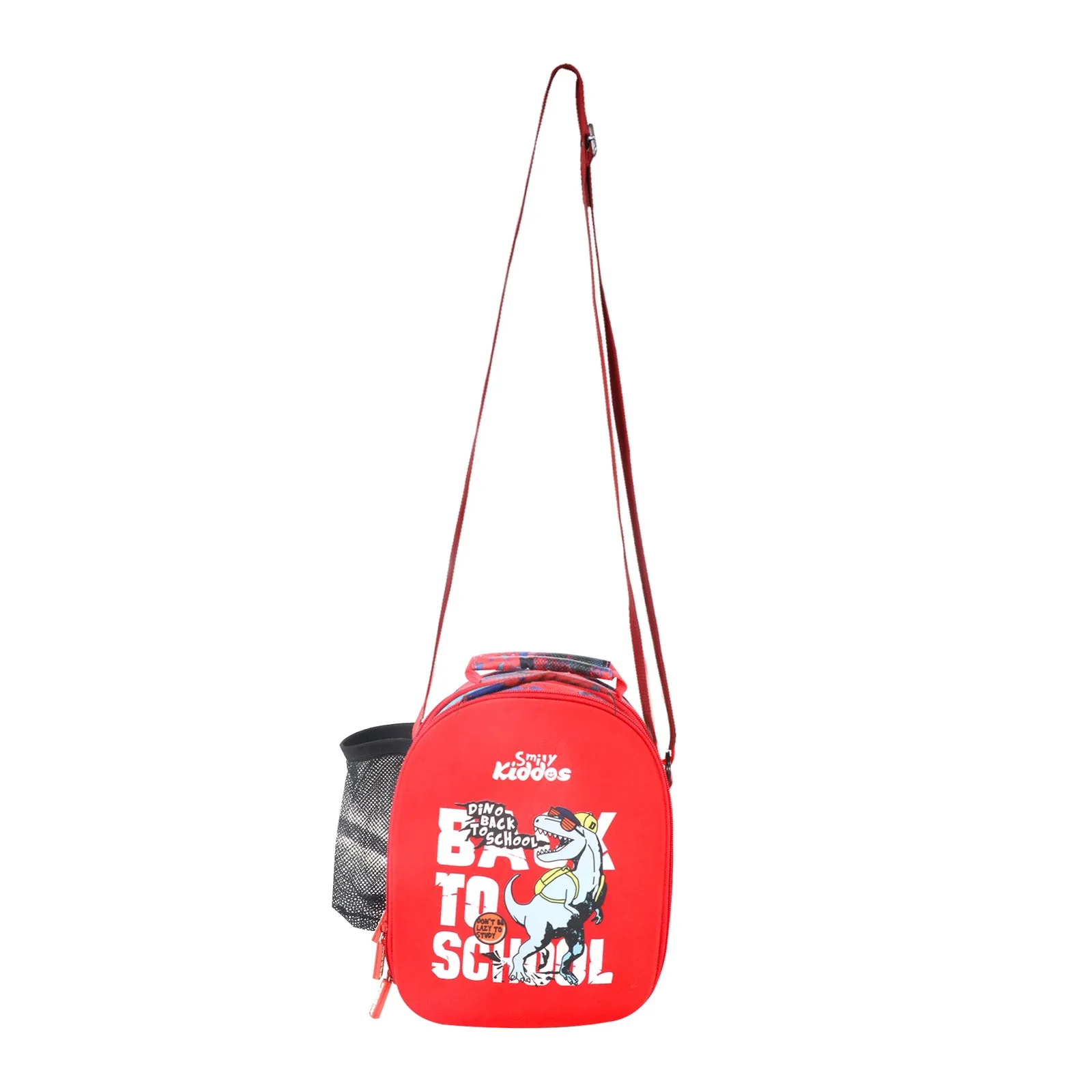 Smily Kiddos Hartop Eva Lunch Bag Dino Theme - Red