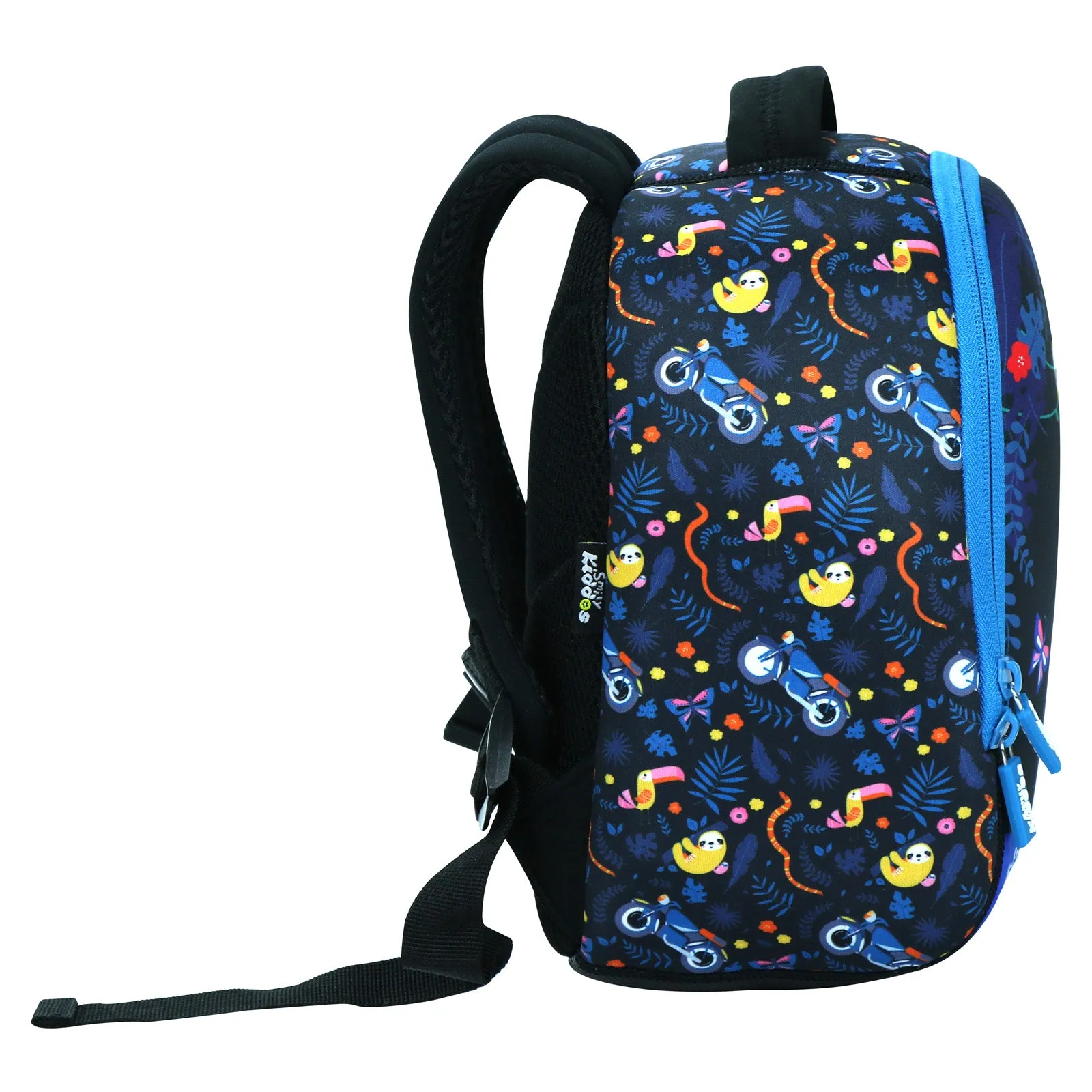 Smily Kiddos Preschool Backpack Black