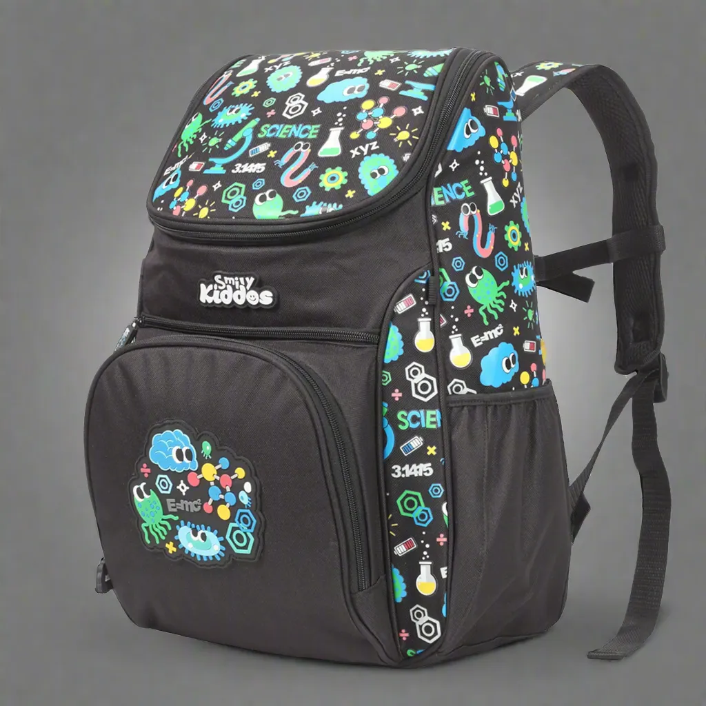 Smily Kiddos U Shape Backpack Black