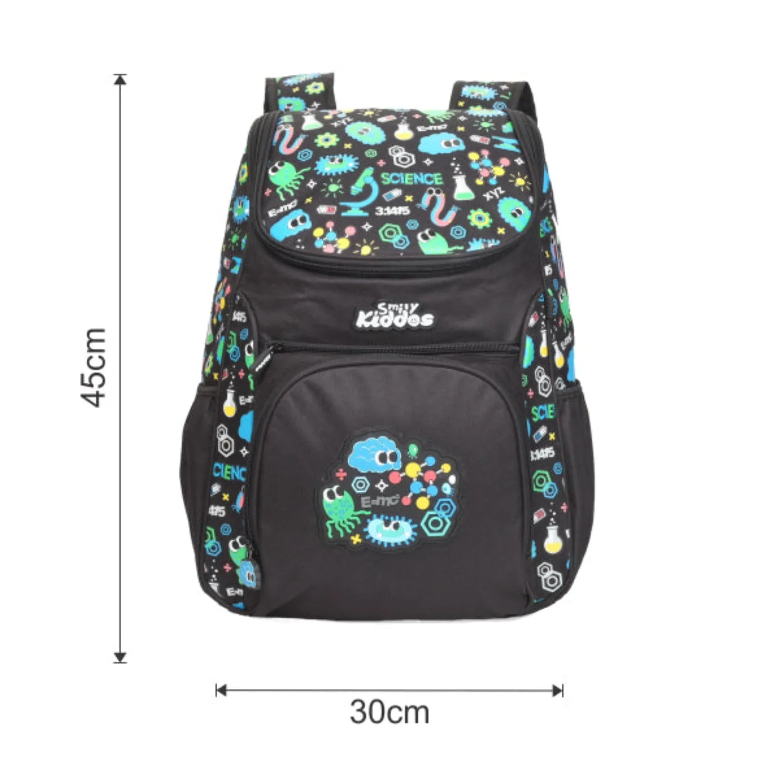 Smily Kiddos U Shape Backpack Black