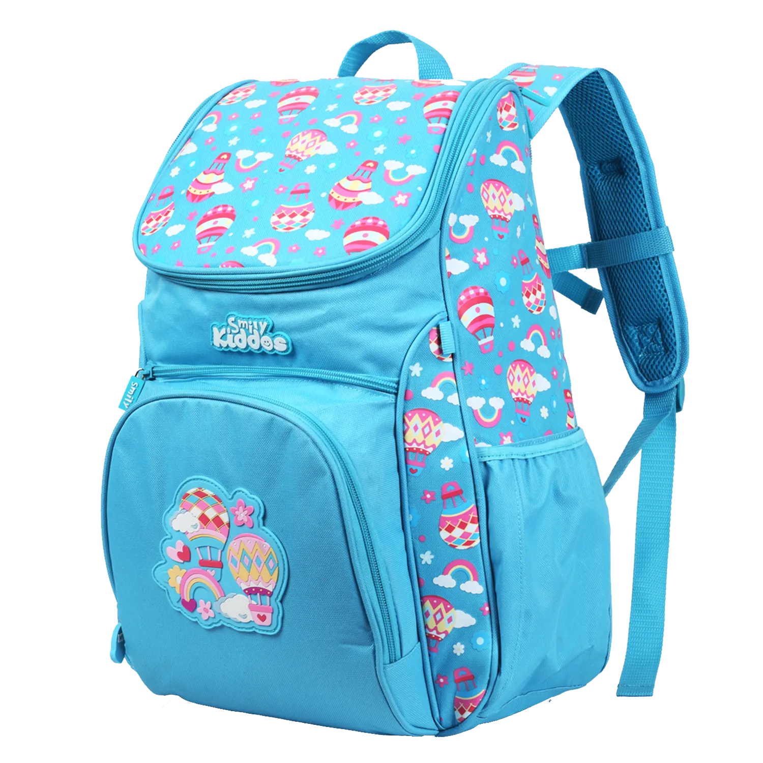 Smily Kiddos U Shape Backpack Light Blue