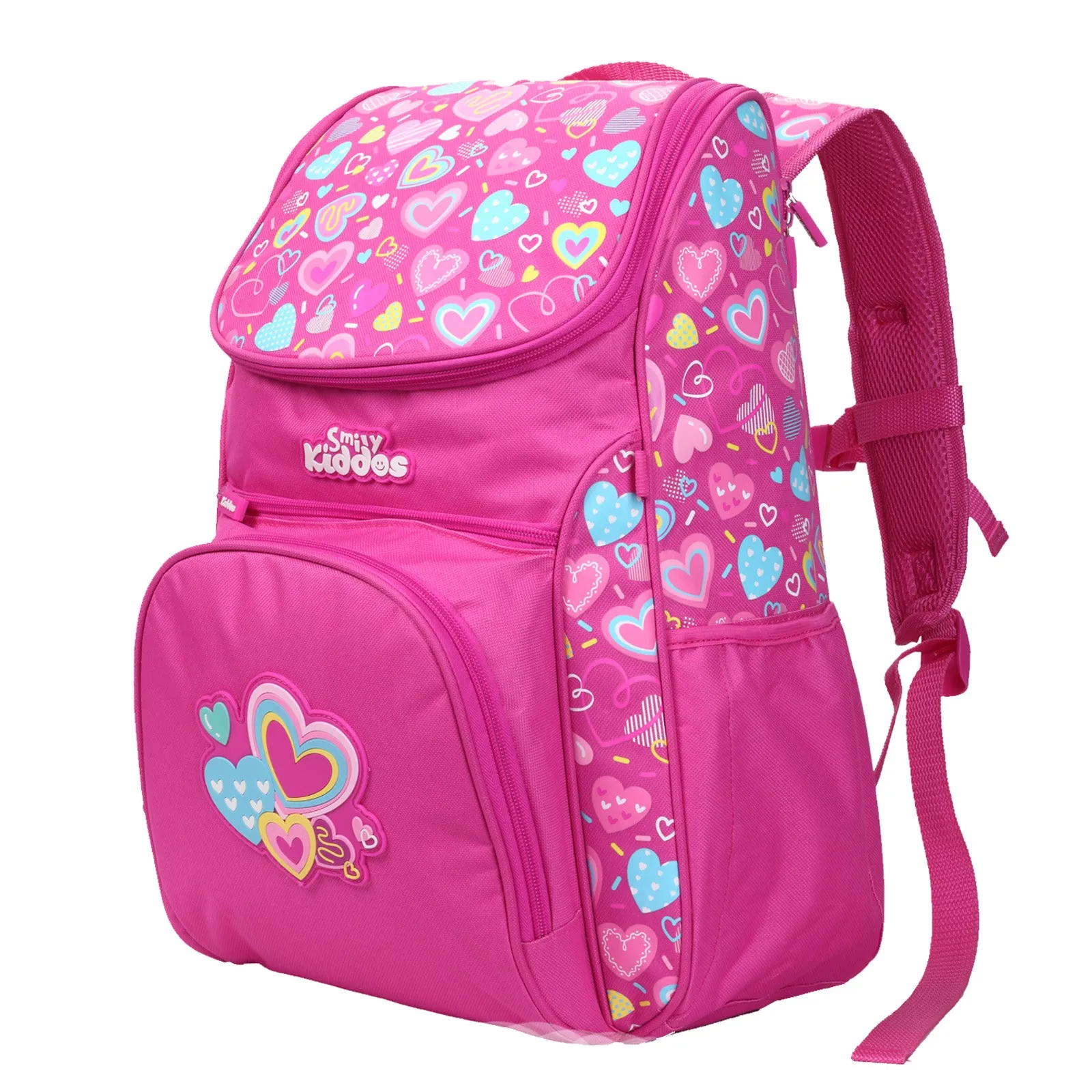 Smily Kiddos U Shape Backpack Pink