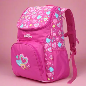 Smily Kiddos U Shape Backpack Pink