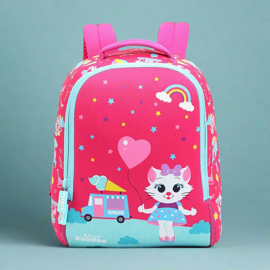 Smily Preschool Backpack PINK