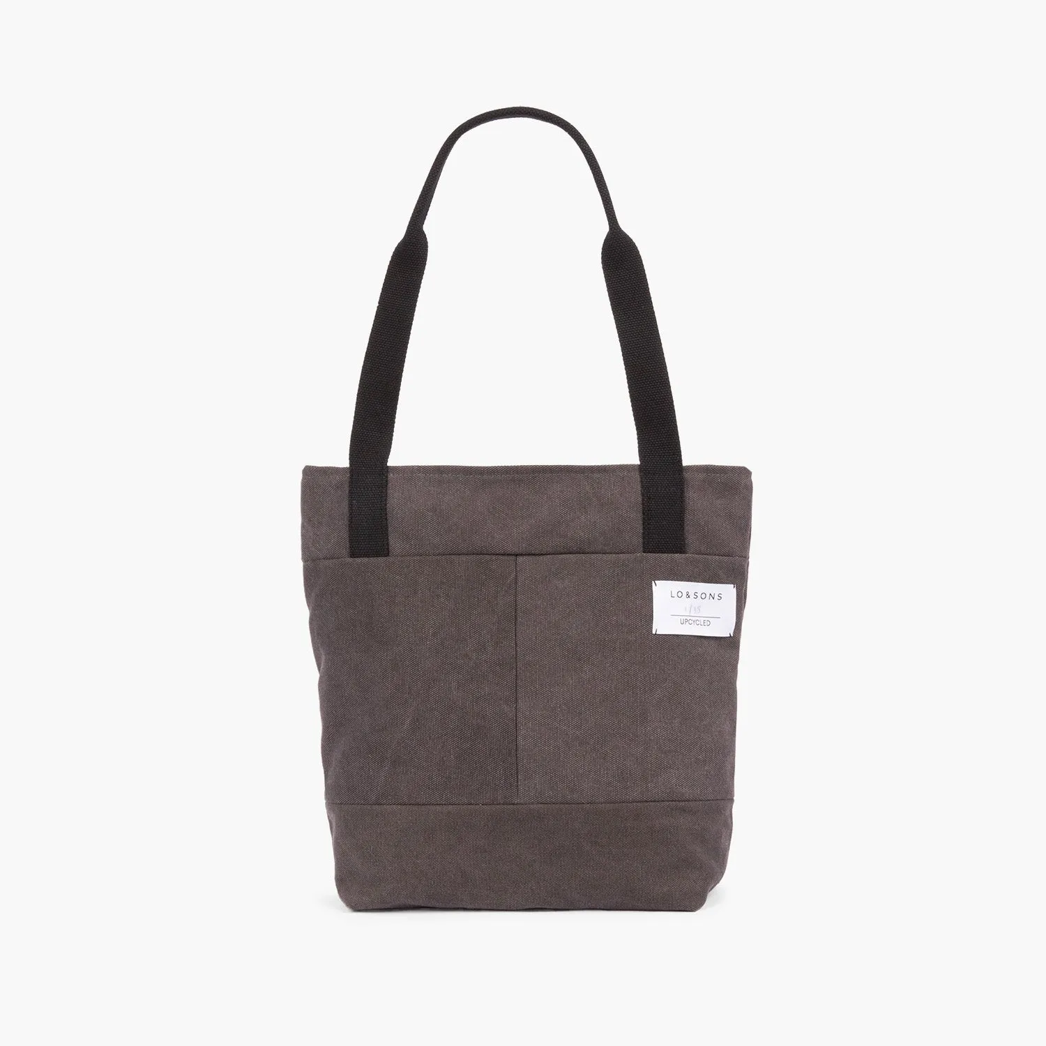 Springwood Upcycled Canvas Tote - Midnight Ash / Grey