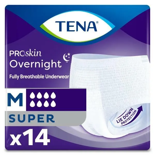 TENA ProSkin Overnight Super Protective Incontinence Underwear