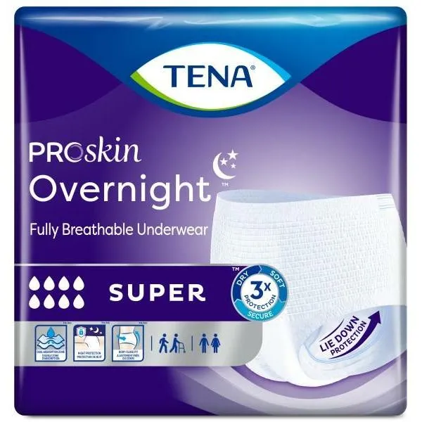 TENA ProSkin Overnight Super Protective Incontinence Underwear