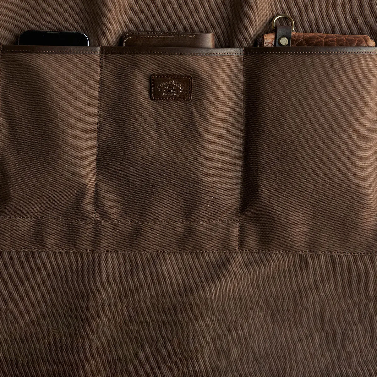 The Porter Briefcase No.215 | Bison Black