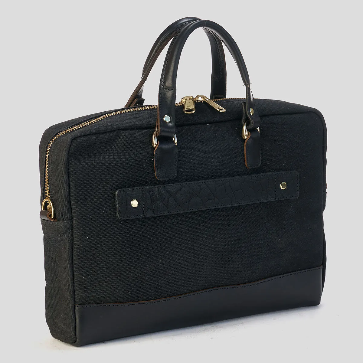 The Porter Briefcase No.215 | Bison Black