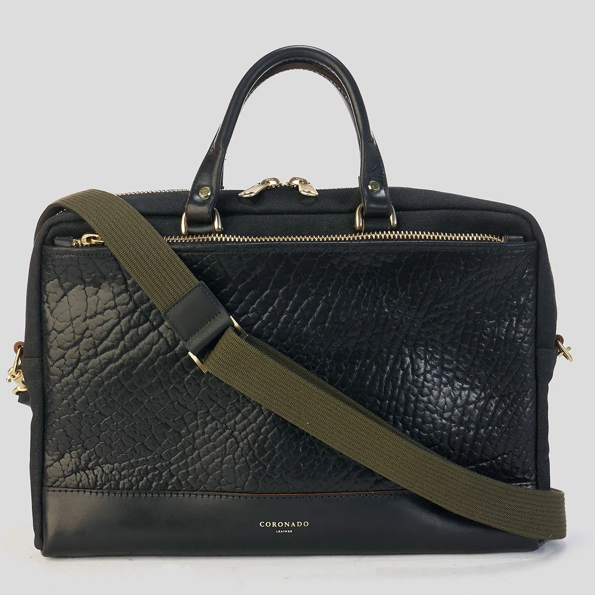 The Porter Briefcase No.215 | Bison Black