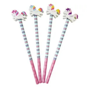 Tobar Pencil with Unicorn Eraser - Assorted