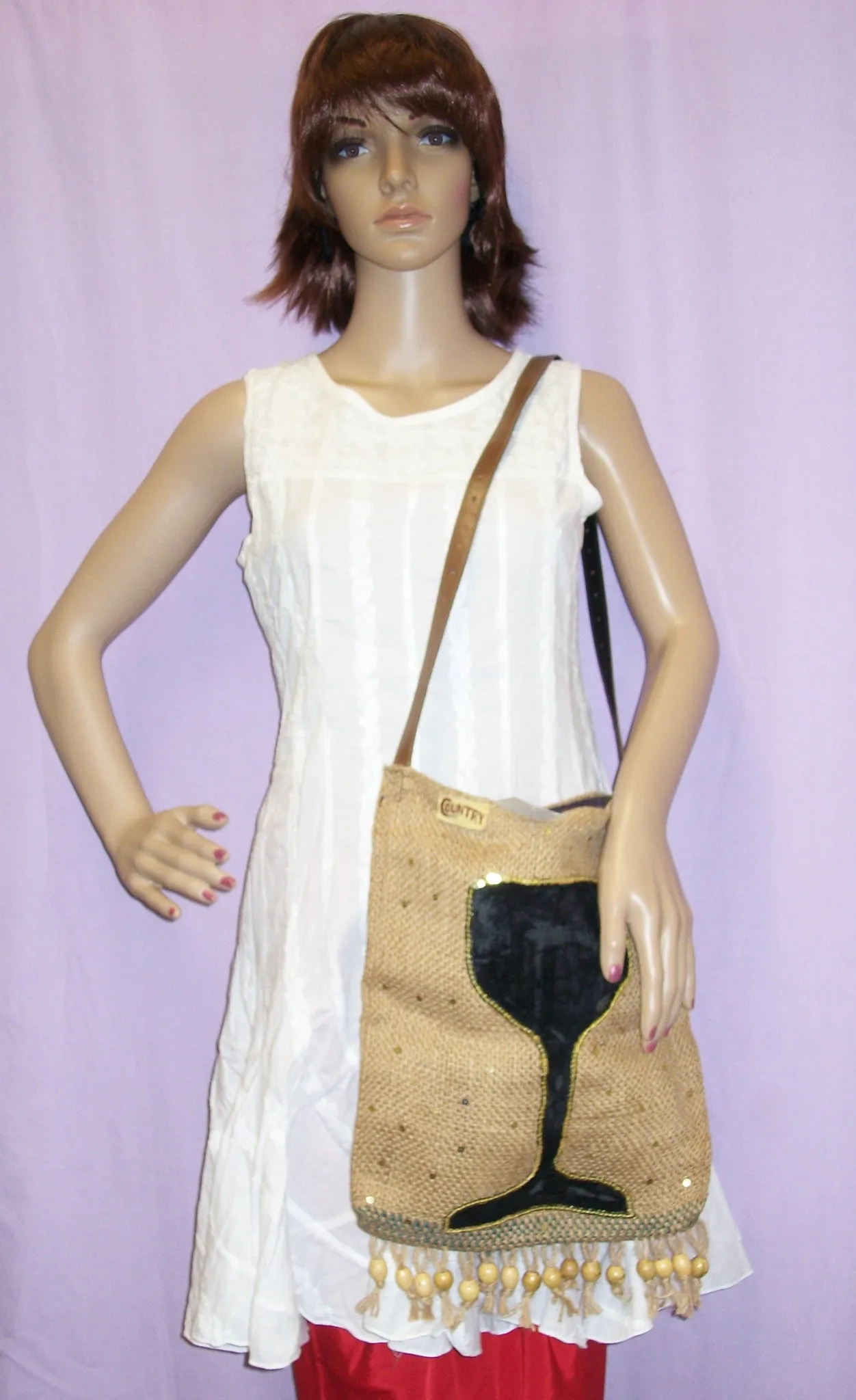 Tote Bag 146 Jute Multi Use Shoulder Bag Shieno