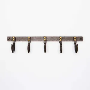 Wall Decor - Wall Hook Iron with 5 Hooks