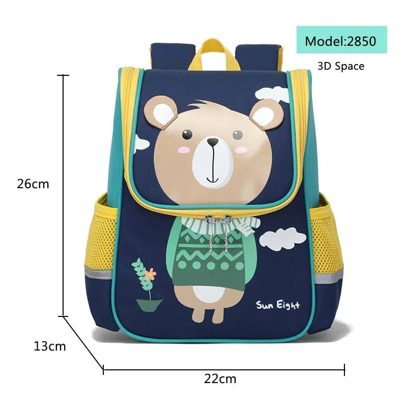 Wenkouban Hot 3D Cartoon Animal Baby Backpacks kindergarten Schoolbag  Kids Backpack Children School Bags Girls Boys Backpacks