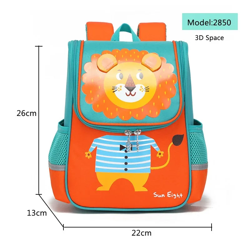 Wenkouban Hot 3D Cartoon Animal Baby Backpacks kindergarten Schoolbag  Kids Backpack Children School Bags Girls Boys Backpacks