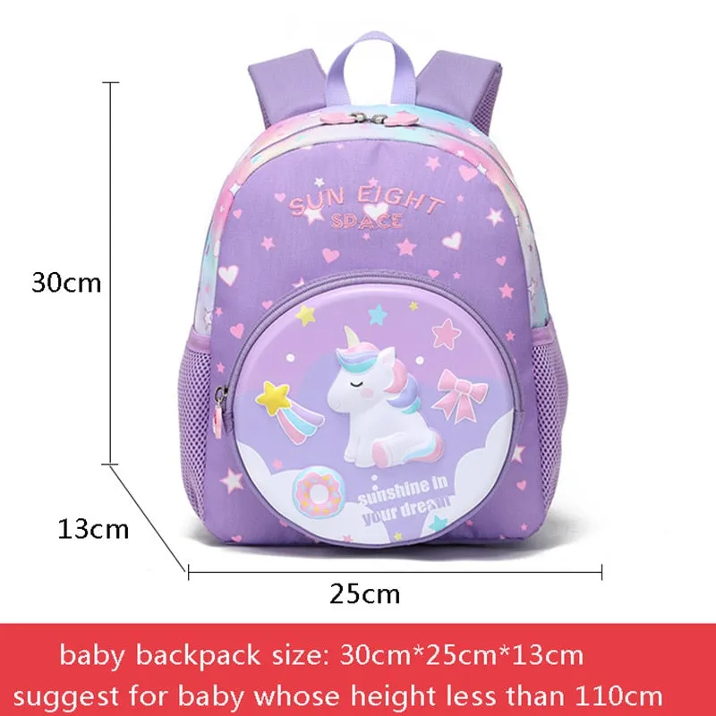 Wenkouban Hot 3D Cartoon Animal Baby Backpacks kindergarten Schoolbag  Kids Backpack Children School Bags Girls Boys Backpacks