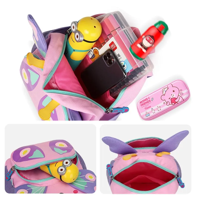 Wenkouban Hot 3D Cartoon Animal Baby Backpacks kindergarten Schoolbag  Kids Backpack Children School Bags Girls Boys Backpacks