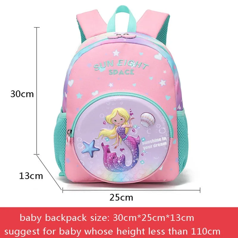 Wenkouban Hot 3D Cartoon Animal Baby Backpacks kindergarten Schoolbag  Kids Backpack Children School Bags Girls Boys Backpacks