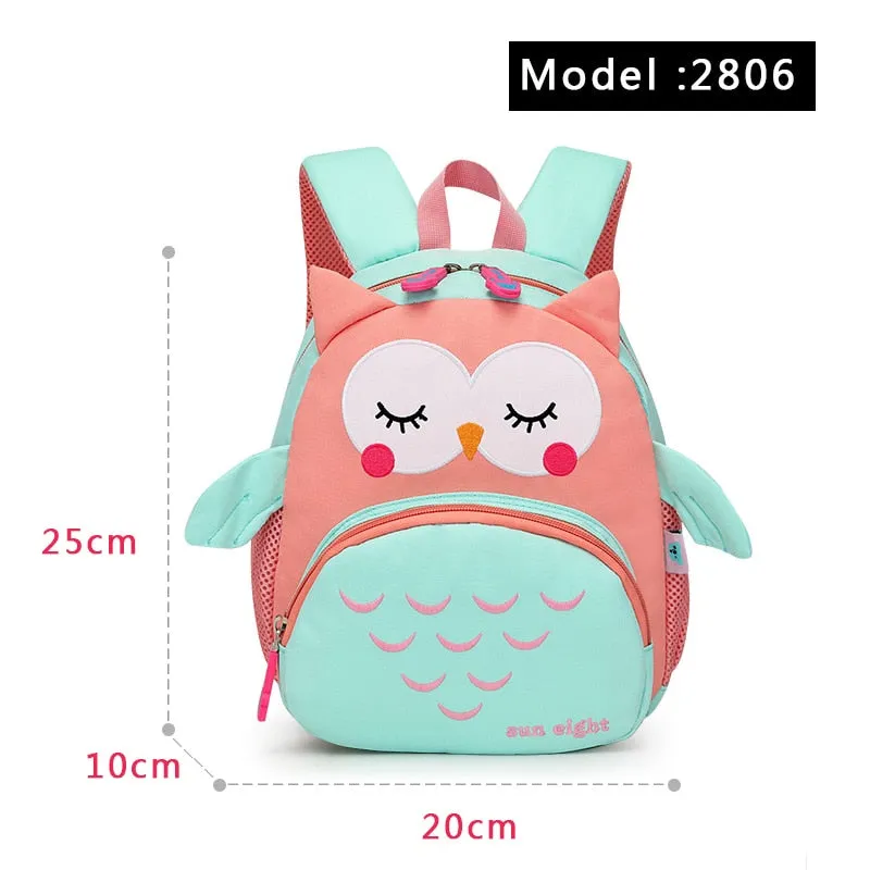 Wenkouban Hot 3D Cartoon Animal Baby Backpacks kindergarten Schoolbag  Kids Backpack Children School Bags Girls Boys Backpacks