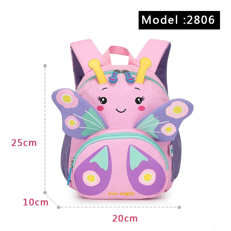 Wenkouban Hot 3D Cartoon Animal Baby Backpacks kindergarten Schoolbag  Kids Backpack Children School Bags Girls Boys Backpacks