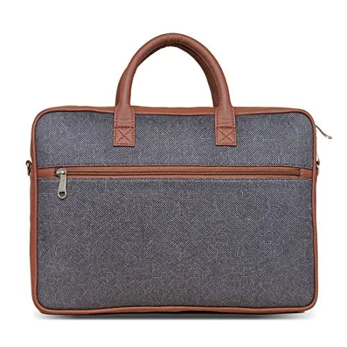 ZOUK Unisex Vegan Handcrafted Amer Maze Laptop Bag